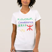 T-Shirt for Amazigh symbol amazighi Casablanca Cit (Devant)