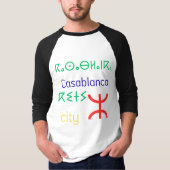 T-Shirt for Amazigh symbol amazighi Casablanca Cit (Devant)