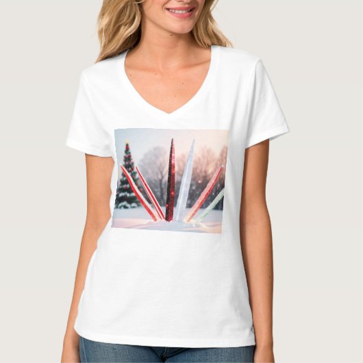 T-Shirt for Cozy Christmas Celebration (Voorkant)