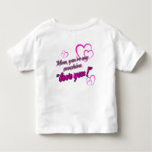 T-shirt for girl or boy  (Dos)