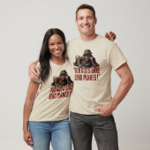 T-shirt For God's Sake, Sand Planes! (Unisexe)