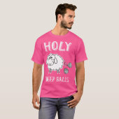 T-shirt For Knitter Sheep Funny Sheep Wool (Devant entier)