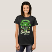 T-shirt For Lucks Sake Lacrosse St Patricks Day (Devant entier)