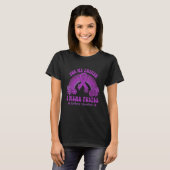 T-shirt For My Father I Wear Purple Epilepsy Awareness Rai (Devant entier)