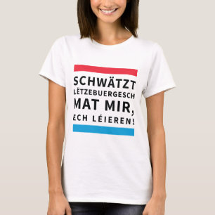 T-shirt For People who Learn luxembourgish