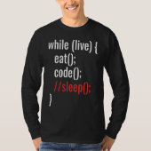 T-shirt for Programmer Software Developer Computer Enginee (Devant)