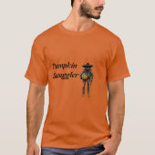 T-Shirt For Pumpkin Smugglers. Halloween (Voorkant)