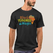 T-shirt For Teachers Black Teacher Magic African History M (Devant)