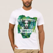 T-shirt For the Love of Naija (Devant)