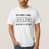 T-shirt For Tours, I Enjoy INEOS Grenadier (Devant)
