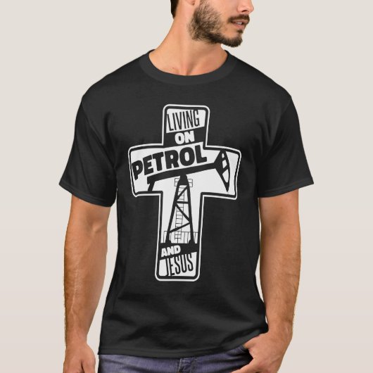 T-shirt Forage à l'huile de fracking Fracking (Devant)