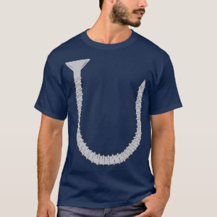 T-shirt Forage de la maison U à vis amusant