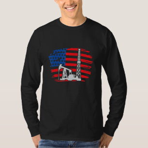 T-shirt Forage Rig America I Huile foreuse Rig Produit d'h