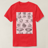 T-shirt Foraminifera J'aime les fossiles (Design devant)