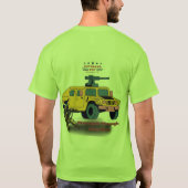 T-shirt Force à travers le sacrifice lime (Dos)
