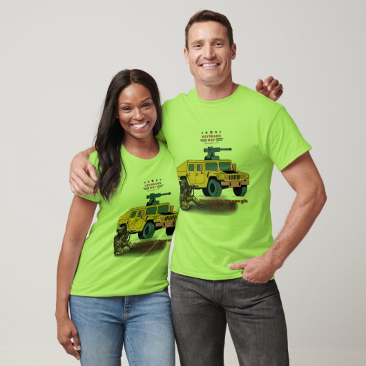 T-shirt Force à travers le sacrifice lime (Unisexe)