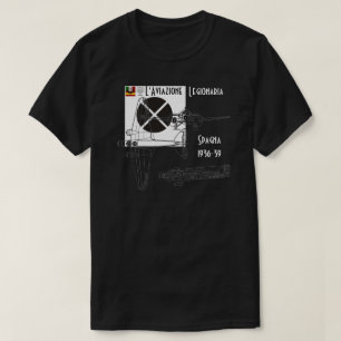 T-shirt Force aérienne italienne Espagne guerre civile Mus