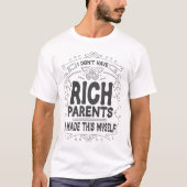 T-shirt Force auto-fabriquée : Conception universelle (Devant)
