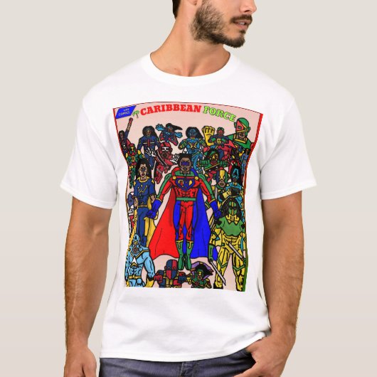 T-shirt Force Caraïbe (Devant)
