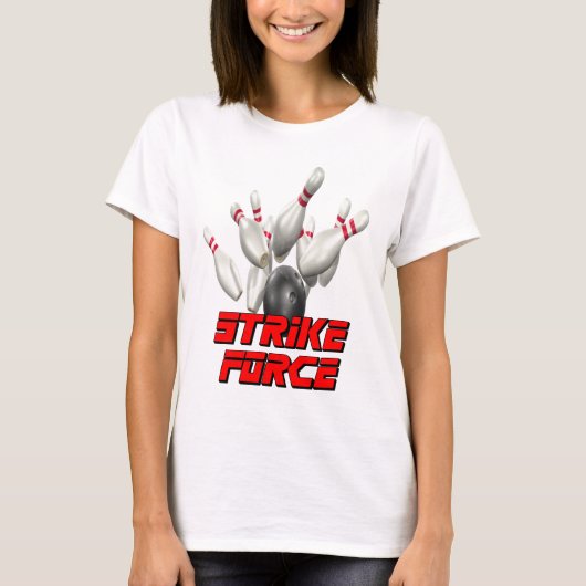 T-shirt Force de grève (Devant)