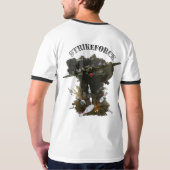 T-shirt force de grève X12 (Dos)