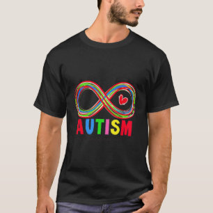 T-shirt Force De sensibilisation sur l'autisme Et Coeur No