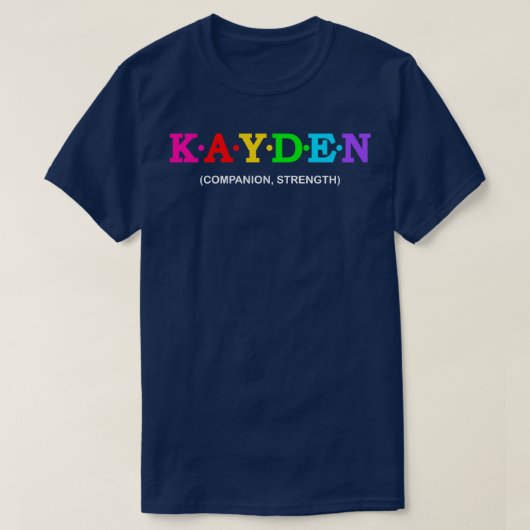 T-shirt Force du compagnon Kayden (Design devant)