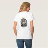 T-shirt Force et liberté de l'aigle (Dos entier)