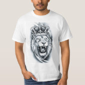 T-shirt Force Graphique du Roi Lion Royal (Devant)