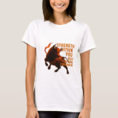 T-SHIRT FORCE INTÉRIEURE CONTINUEZ D'AVANCER (Devant)