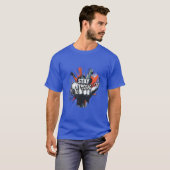 T-shirt Force mentale : Restez forts, avancez (Devant entier)