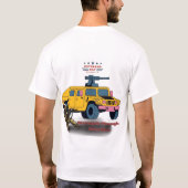 T-shirt Force par le sacrifice blanc (Dos)