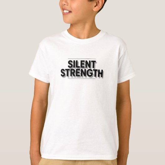 T-shirt Force Silencieuse (Devant)