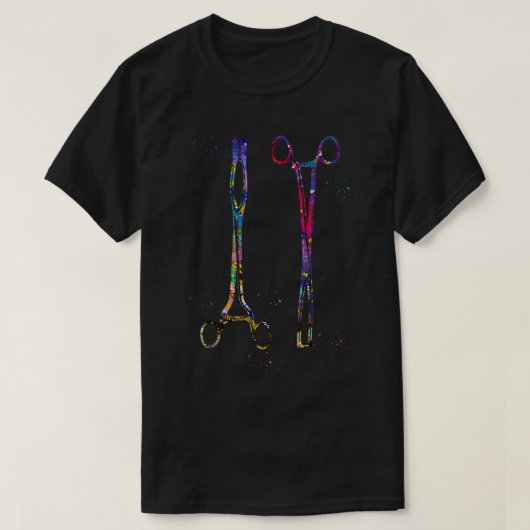 T-shirt Forceps chirurgicaux (Design devant)