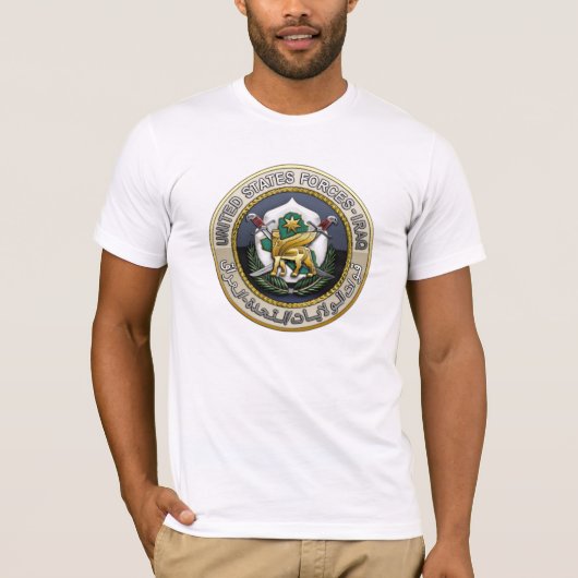 T-shirt Forces américaines - Irak (Devant)