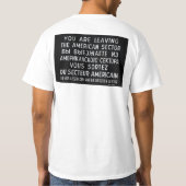 T-shirt Forces de Berlin USA (Dos)