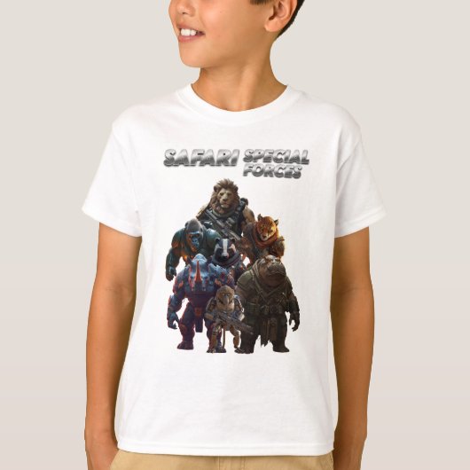 T-shirt Forces spéciales de safari (Devant)