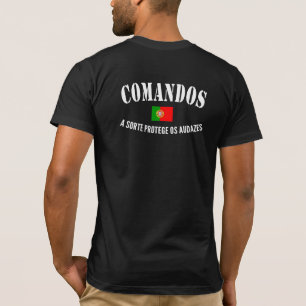 T-shirt Forces spéciales des Comandos portugais
