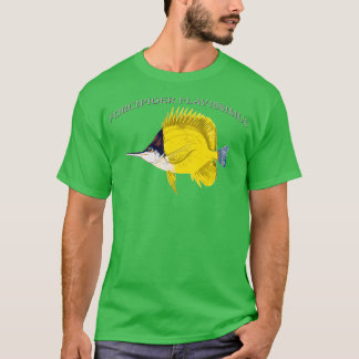 T-shirt Forcipiger flavissimus Yellow Longnose Butterflyfi