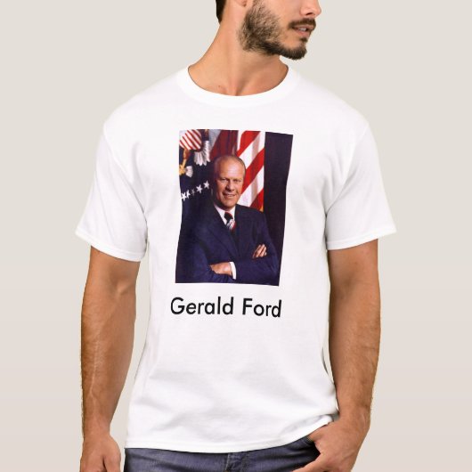 T-shirt fordportrait, Gerald Ford (Devant)