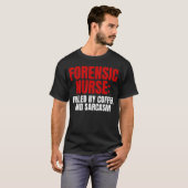 T-shirt Forensic nurse (Devant entier)