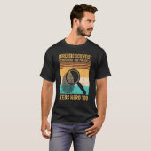 T-shirt Forensic Scientist Police Hero Forensics Evidence  (Devant entier)