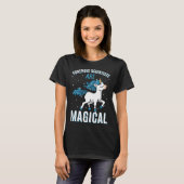 T-shirt Forensic Scientists Are Magical Unicorn Job Crime  (Devant entier)