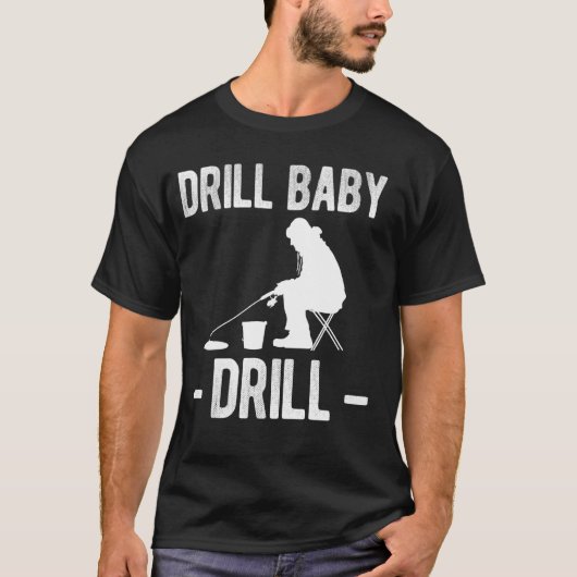 T-shirt Forer Bébé Forer Pêche sur Glace (Devant)