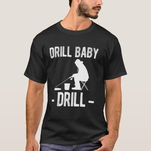 T-shirt Forer Bébé Forer Pêche sur Glace (Devant)
