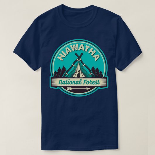 T-shirt Fores nationales de Hiawatha (Design devant)