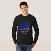 T-shirt Forest and Mountains Camping Hiking Camper Hiker W (Devant entier)