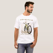 T-shirt Forest Biking Asheville North (Devant entier)