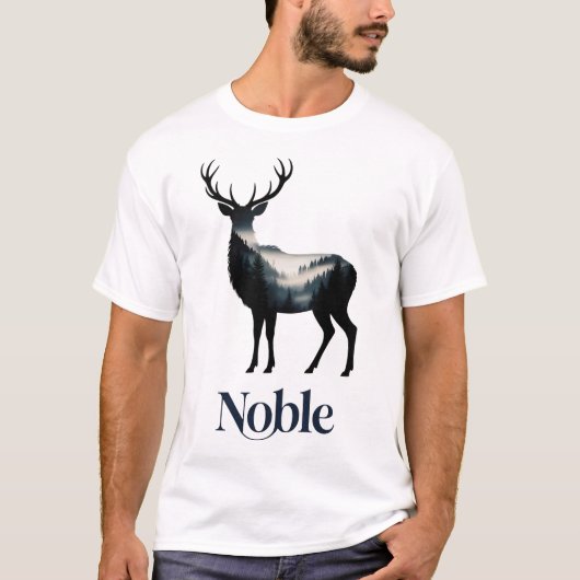 T-shirt Forest Deer (Devant)