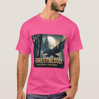 T-shirt Forestblood – Espíritu Salvaje Nacido del Bosque